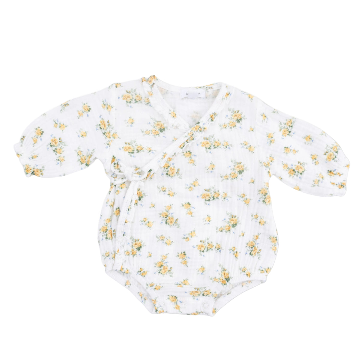 Sunshine Roses - Long Sleeve Kimono Bodysuit