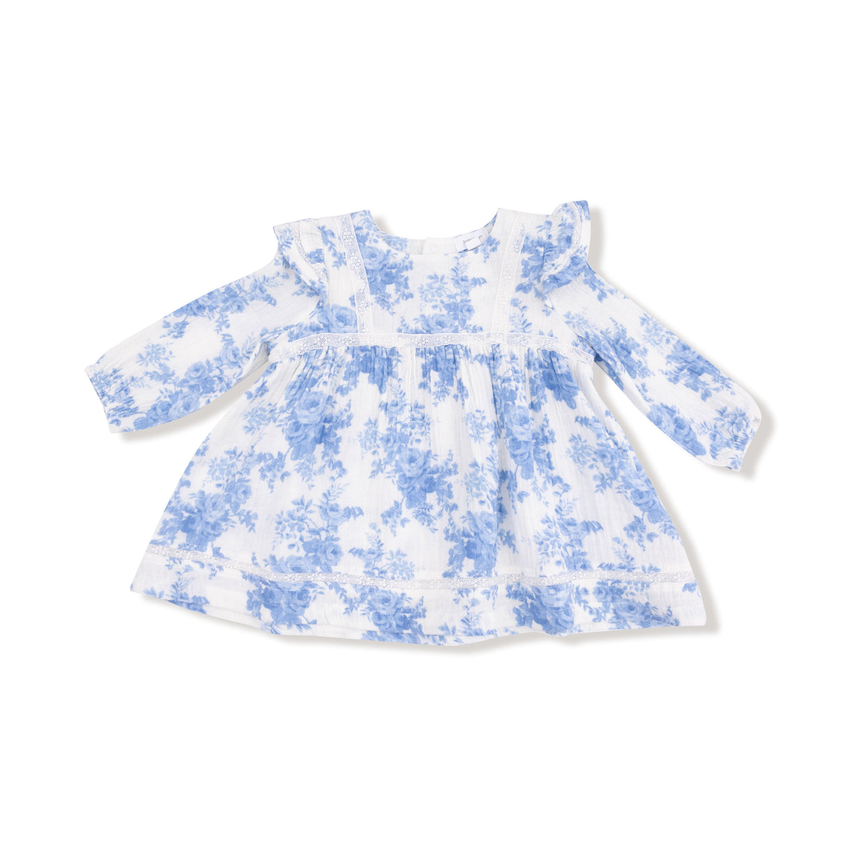 Long Sleeve Vintage Lace Dress and Bloomer (2T to 4T Dress Only) - HoneyBug