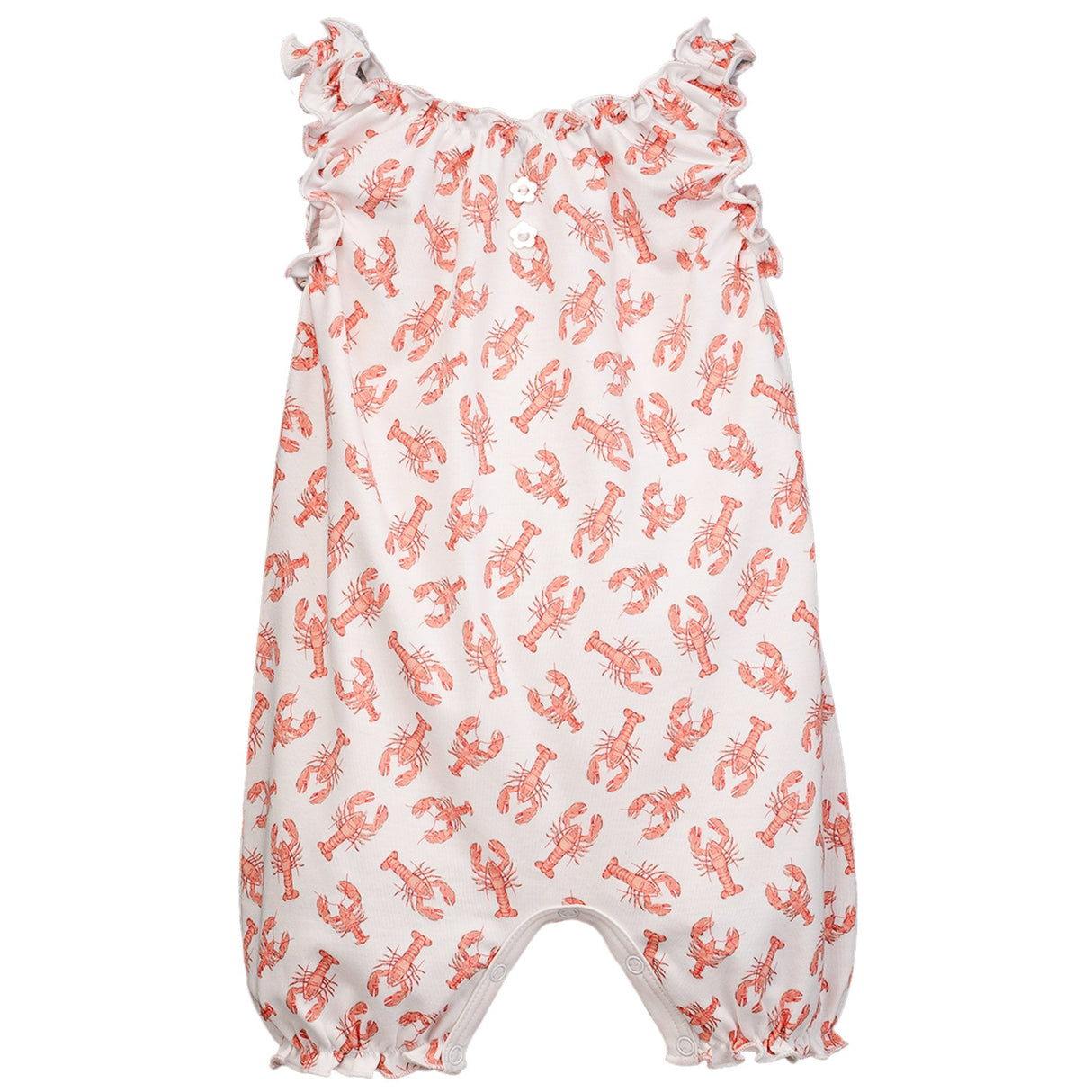 Sleeveless Romper - Crustacean Craze - HoneyBug