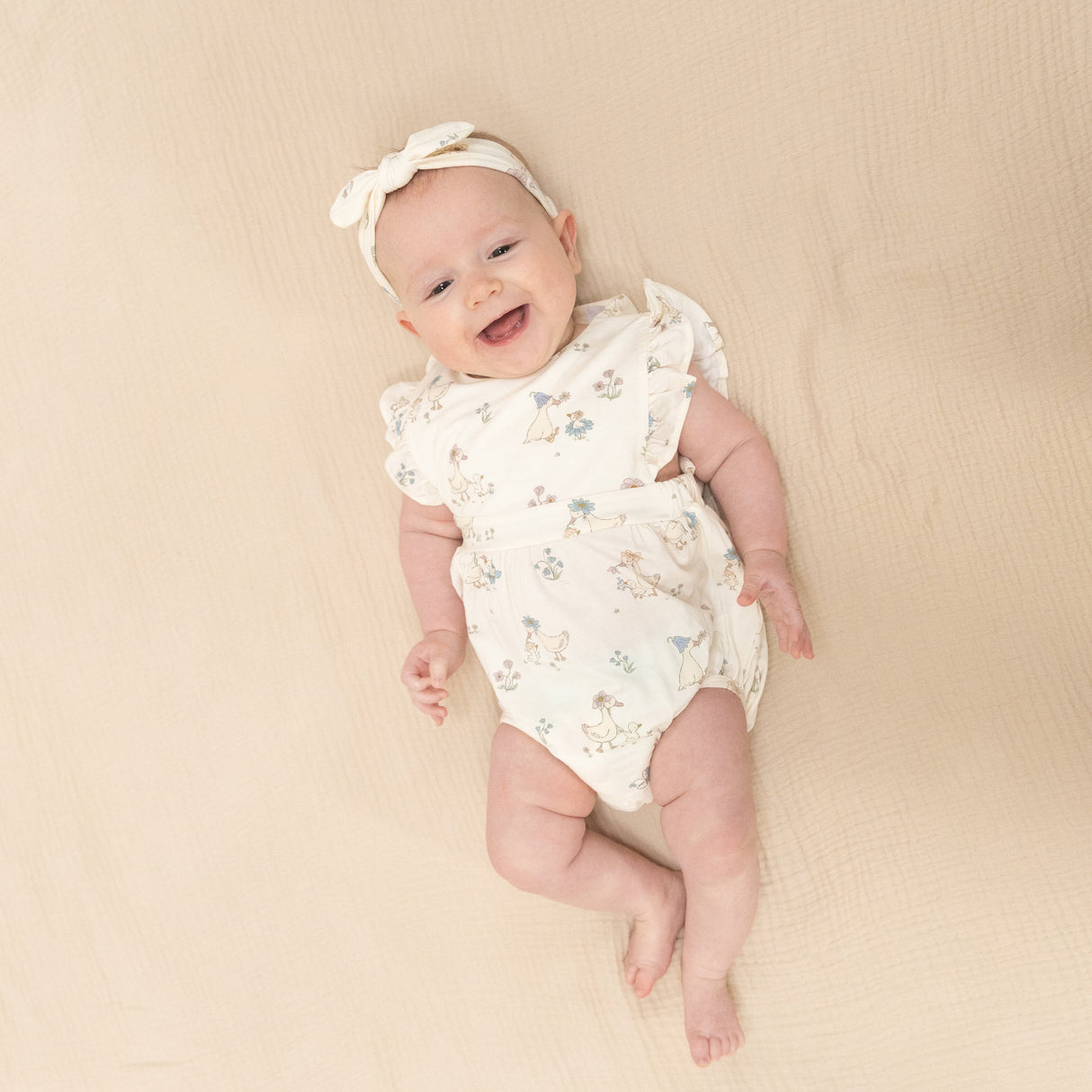 Flower Ducklings - Sunsuit