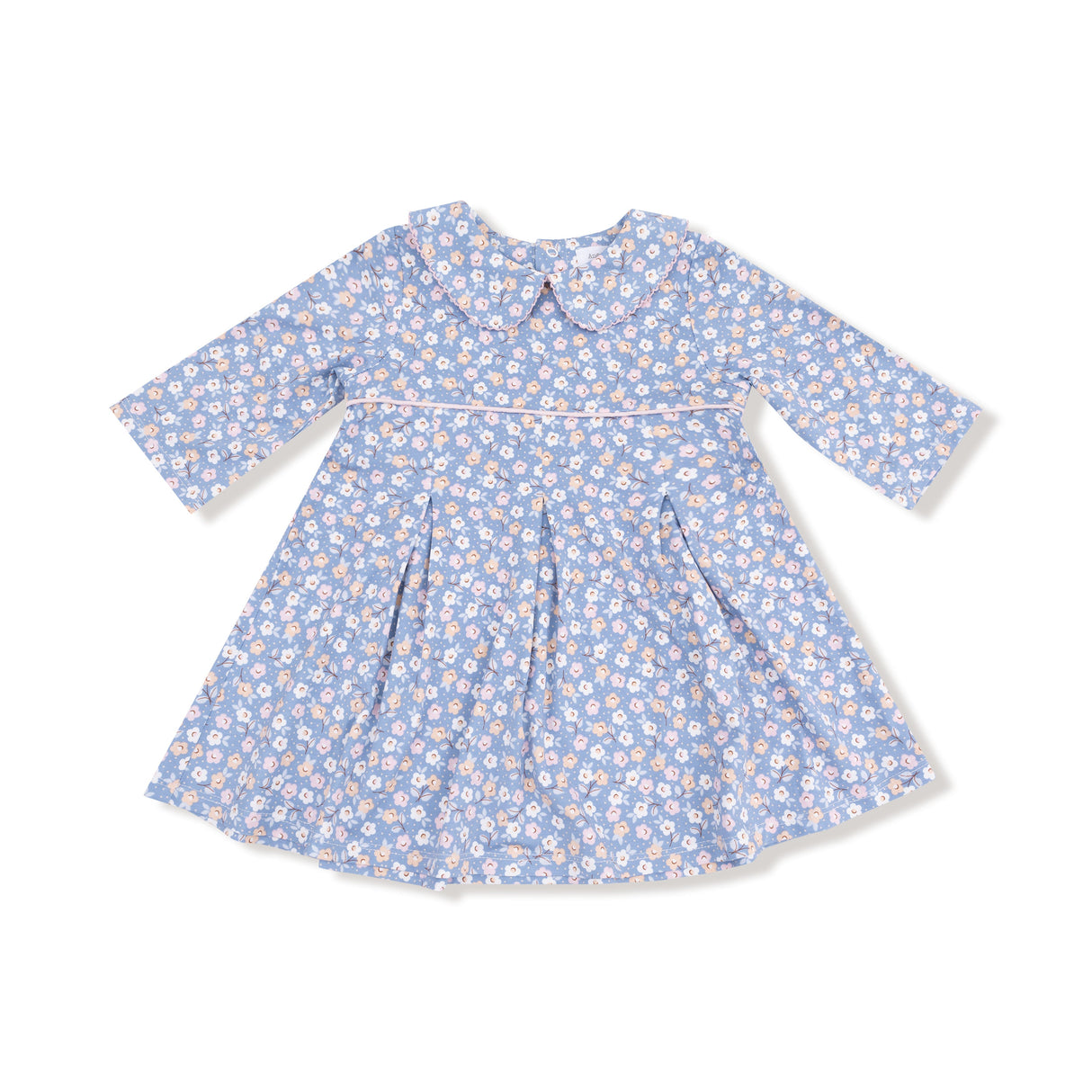 Box Pleat Dress & Leggings - HoneyBug