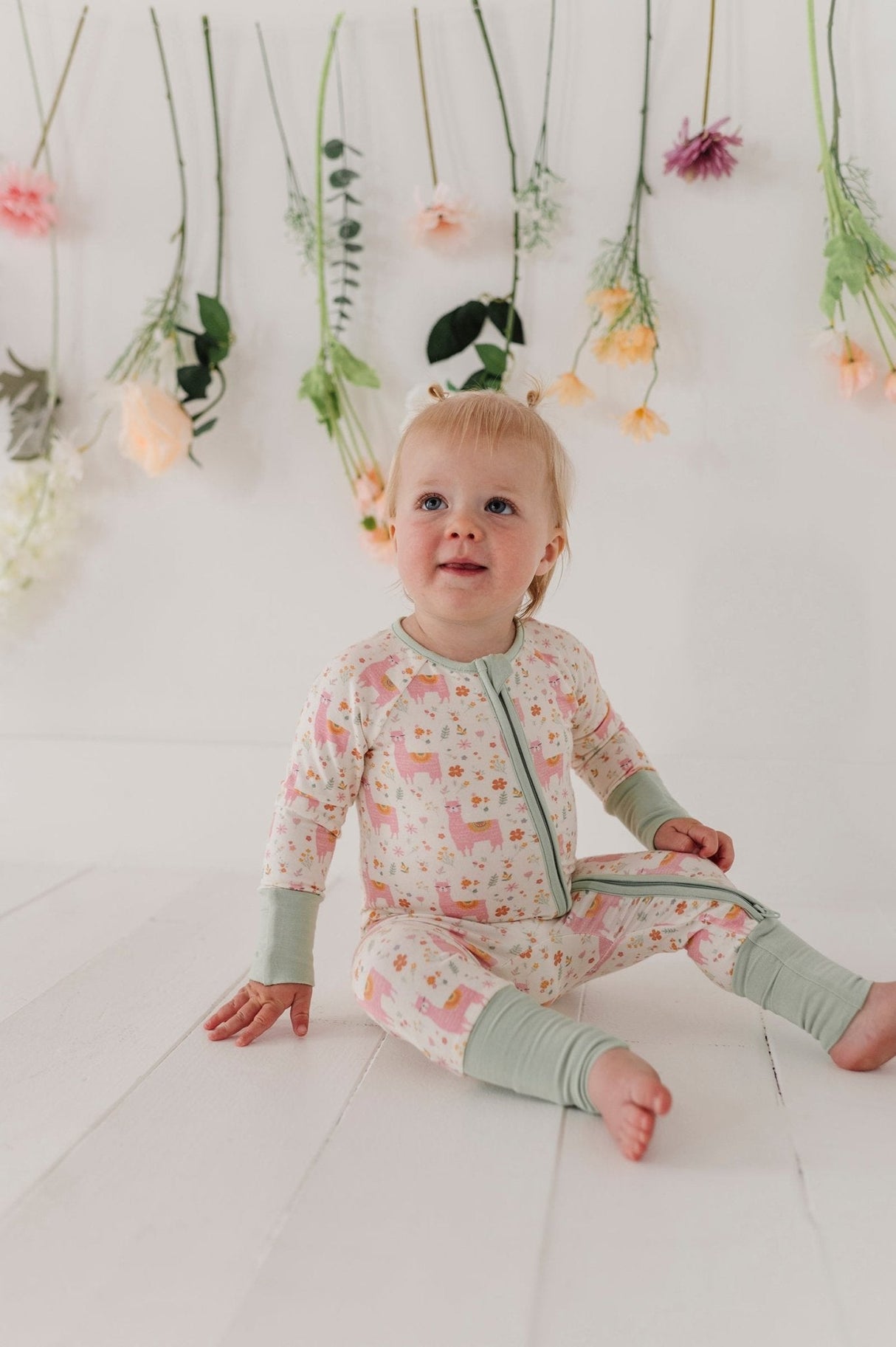 Baby Long Sleeve Zip Romper