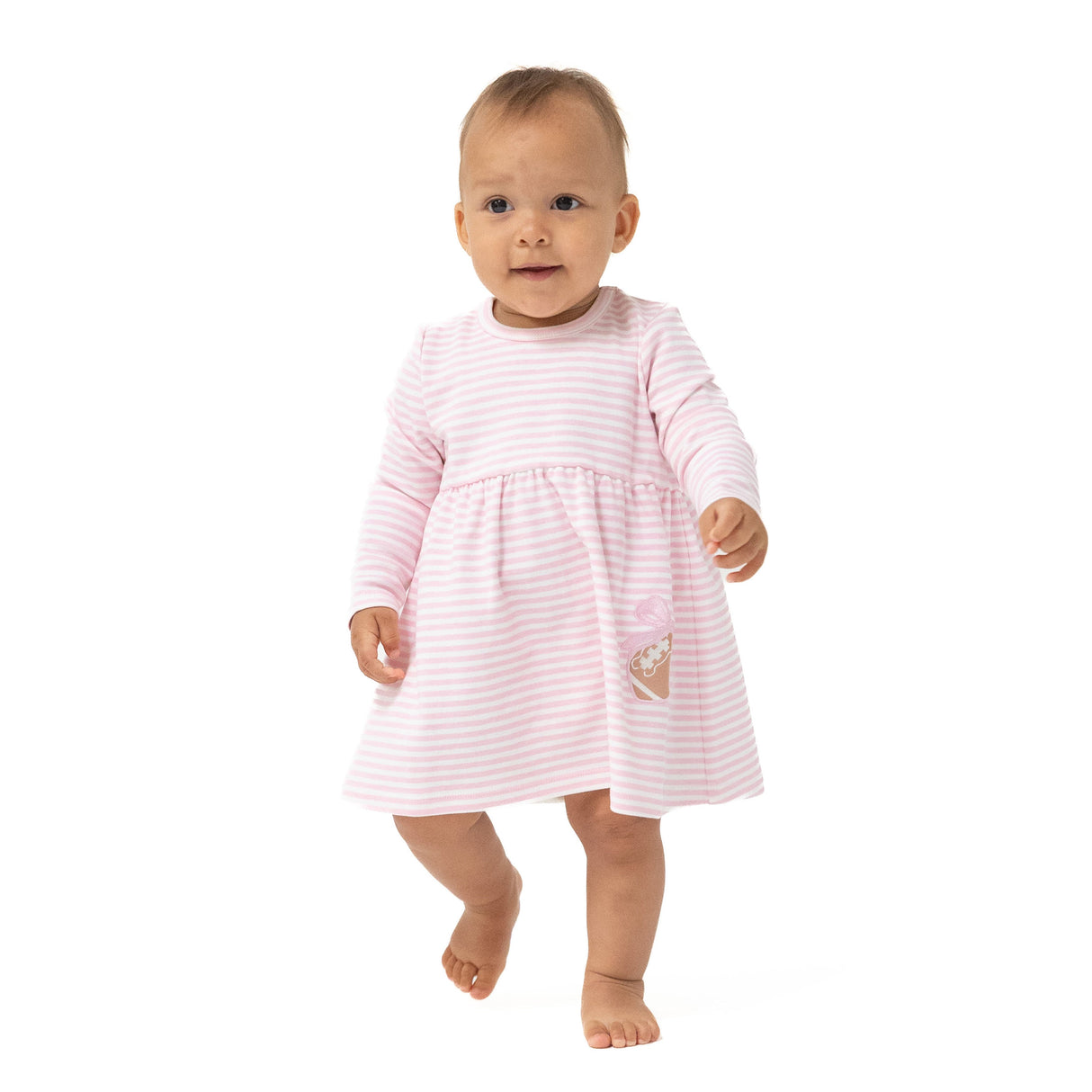 Long Sleeve Play Dress - HoneyBug