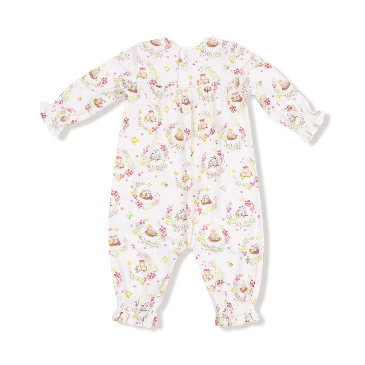 Smocked Romper - HoneyBug