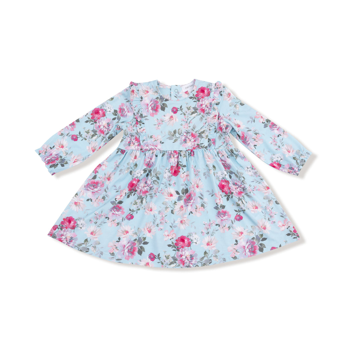 Ruffle Long Sleeve Dress + Legging - HoneyBug