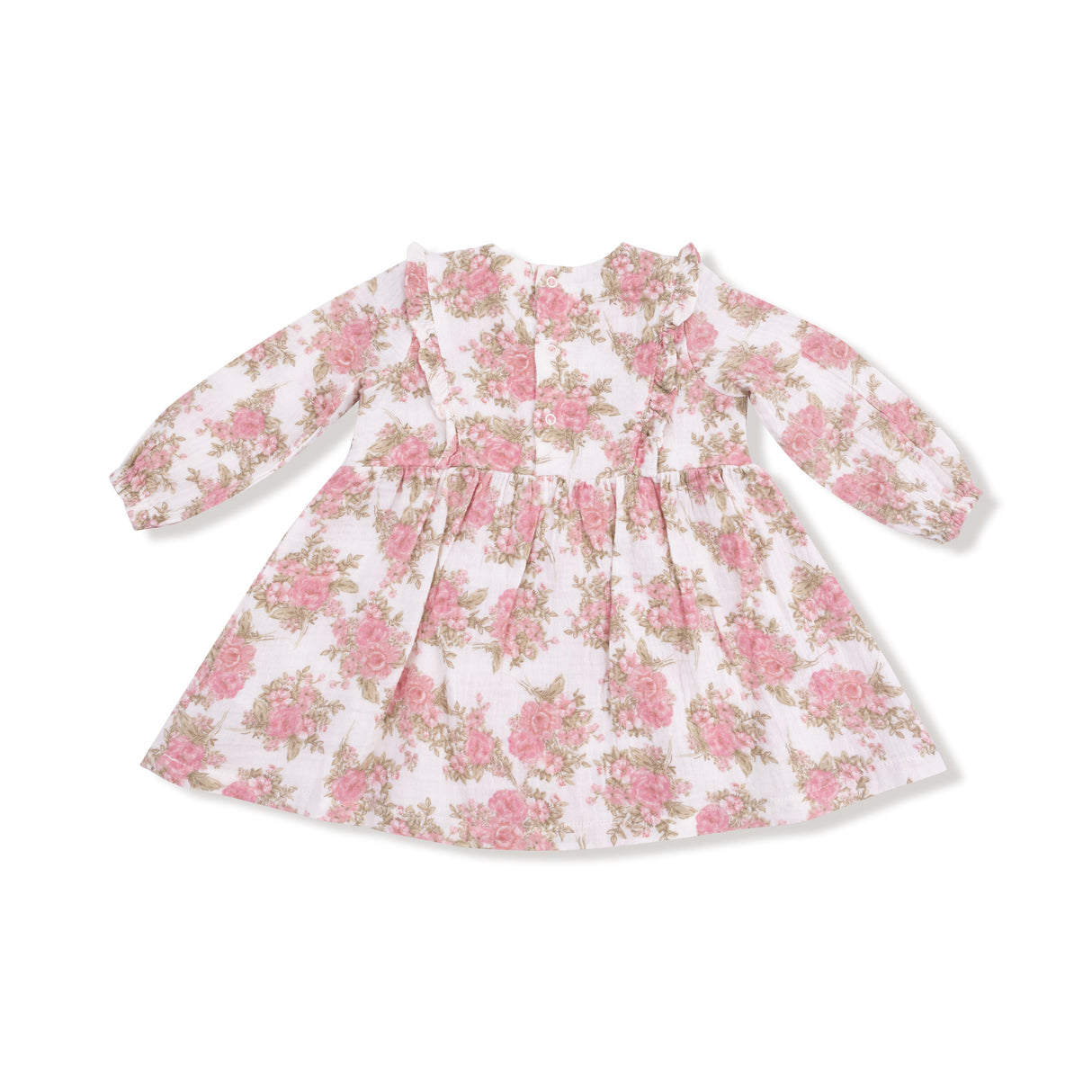 Ruffle Long Sleeve Dress and Ribbed Legging - HoneyBug