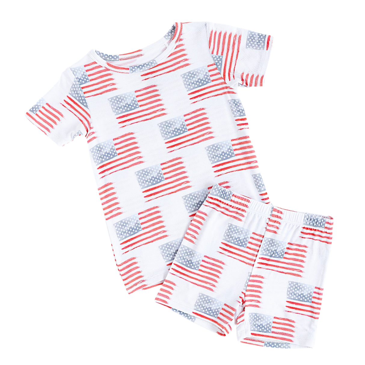 American Flag Short Set - HoneyBug