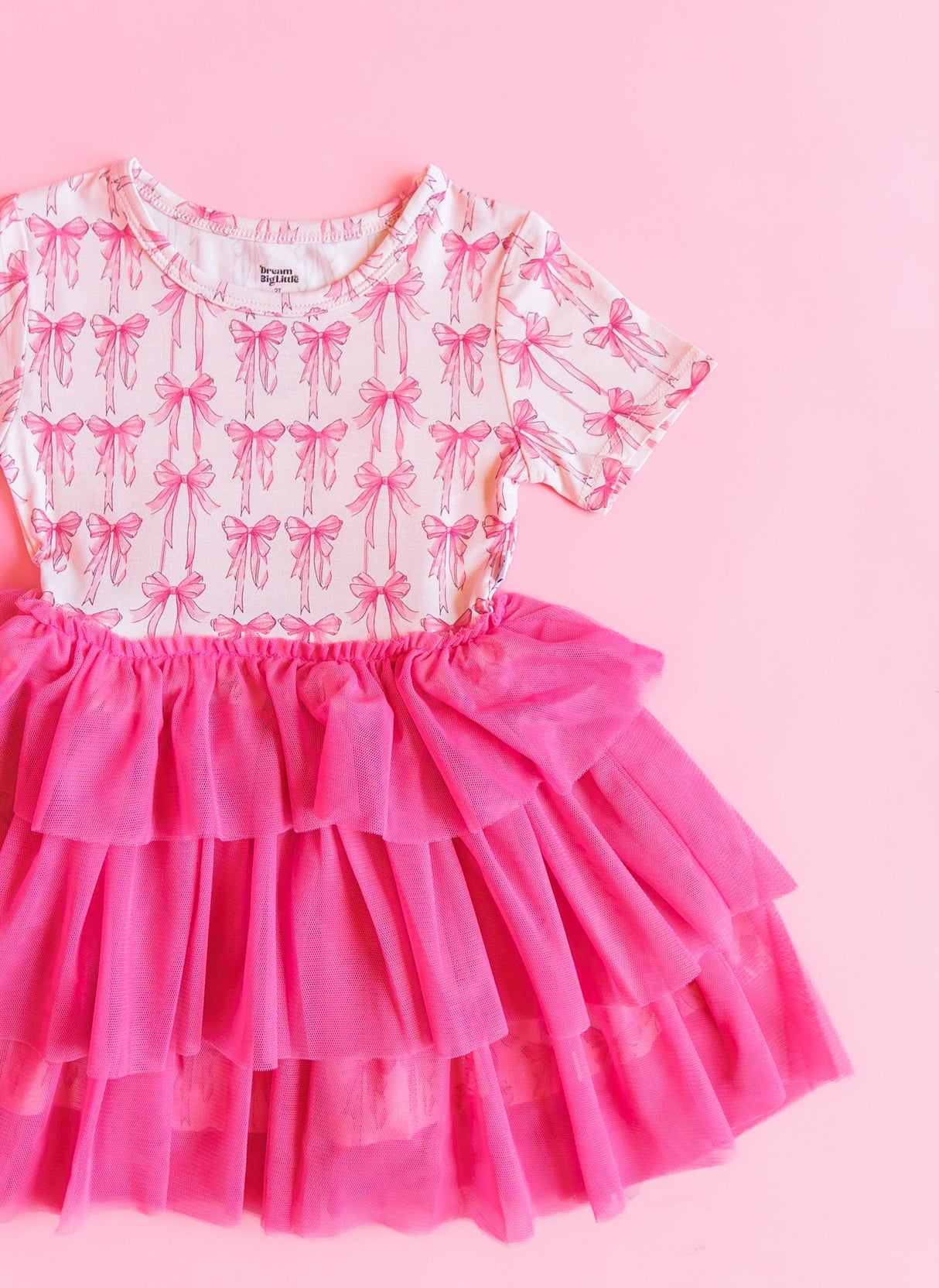 BOW CUTE DREAM TUTU DRESS - HoneyBug