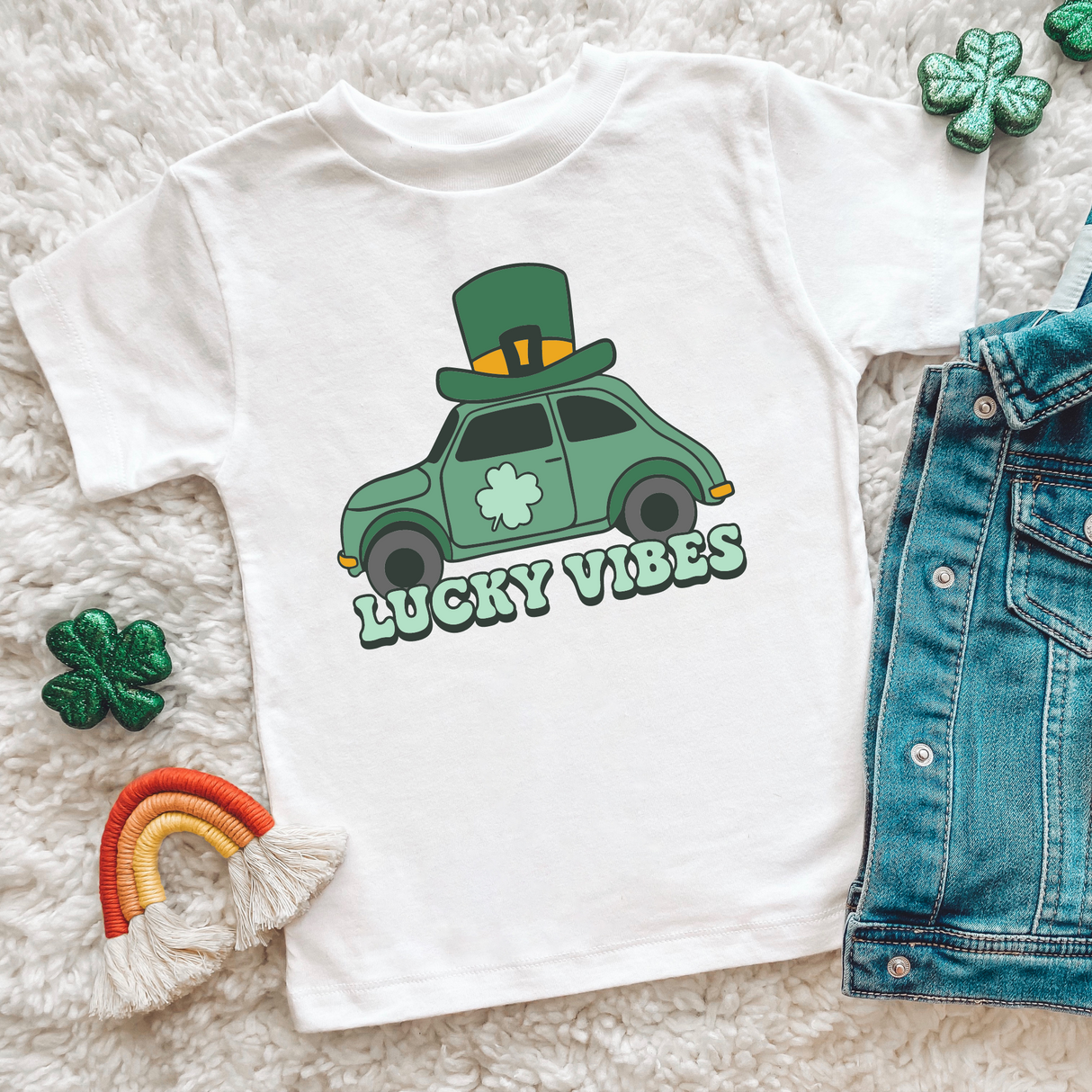 Lucky Vibes St Patrick's Day Shirt