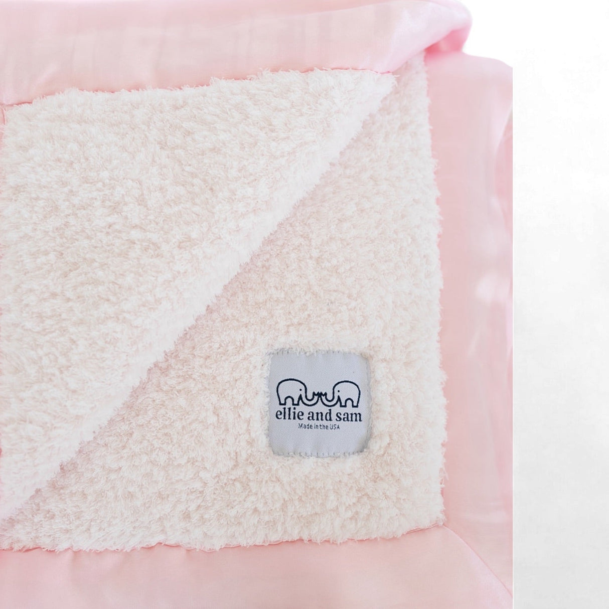 Classic Satin Border Blanket - Pink