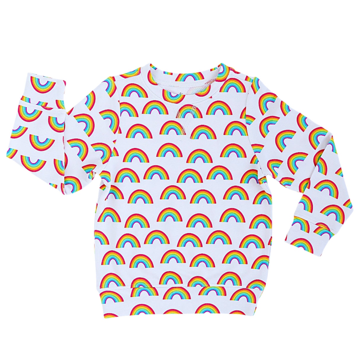 Rainbow Pullover - HoneyBug