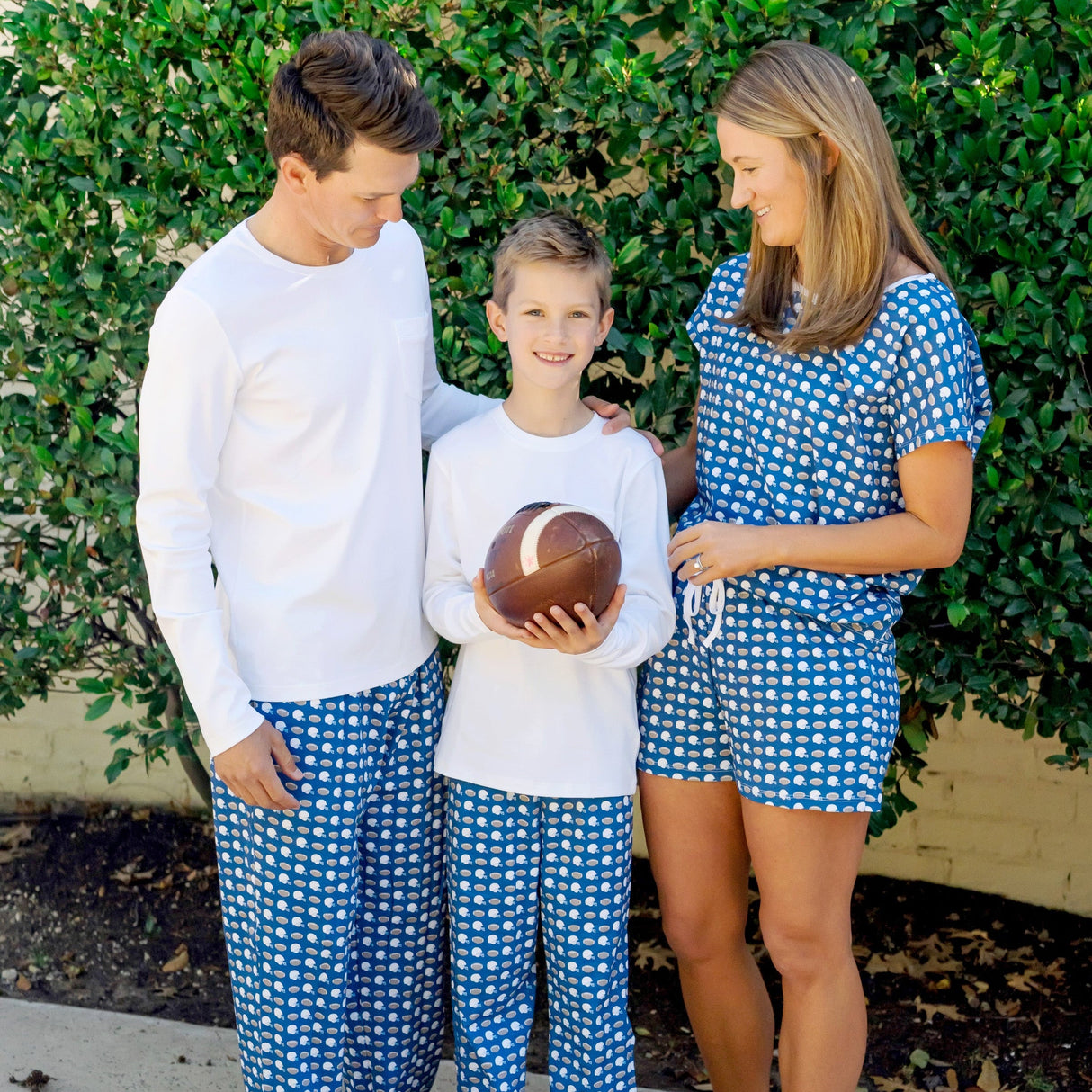 Beckett Boys' Hangout Pant - First Down Football - HoneyBug