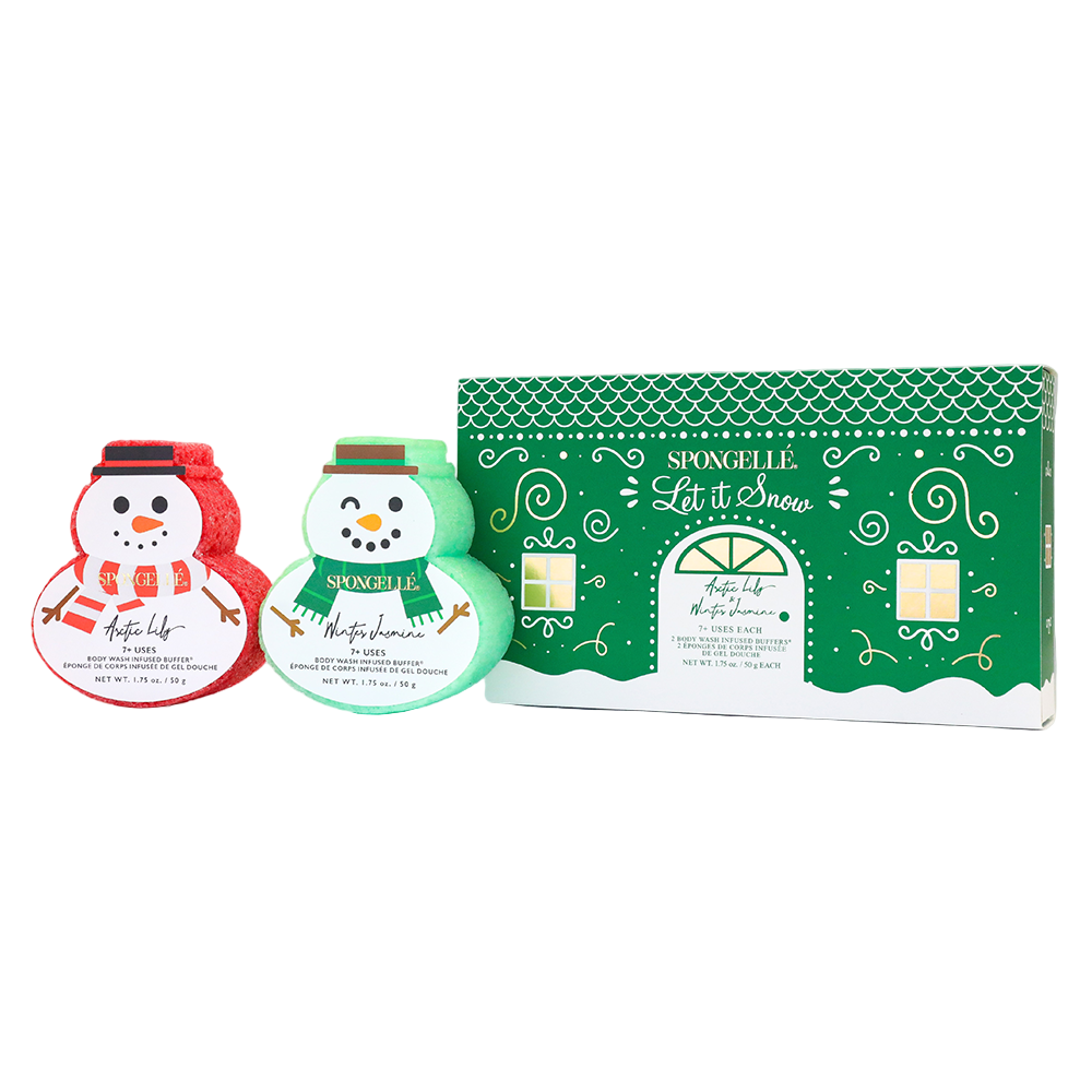 Let It Snow | Holiday Snowman Gift Set - HoneyBug