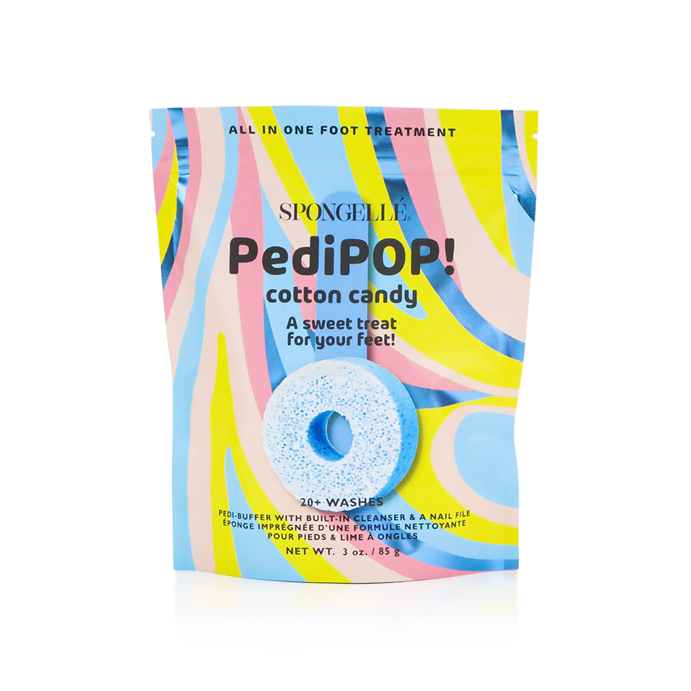 Cotton Candy | PediPOP! Pedi Buffer & Nail File - HoneyBug