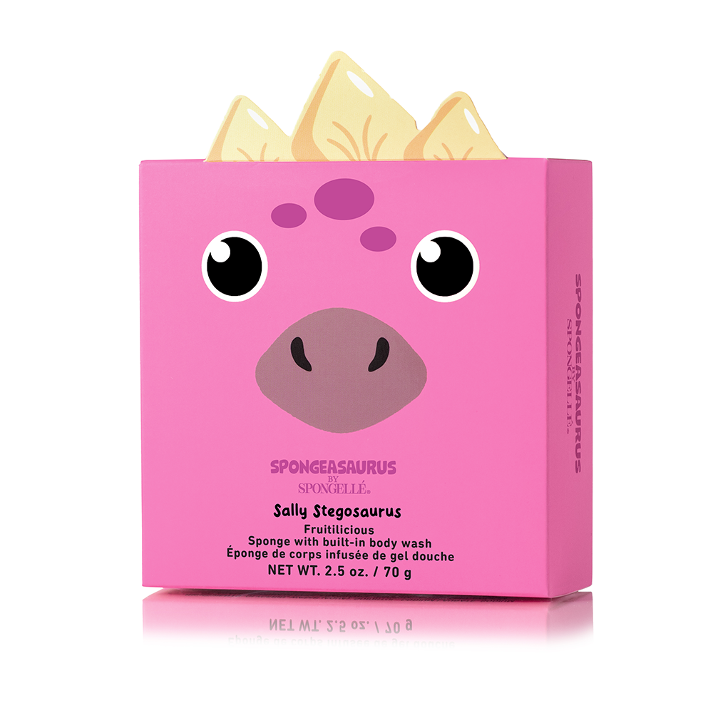Sally Stegosaurus | Spongeasaurus Dinosaur Buffer - HoneyBug