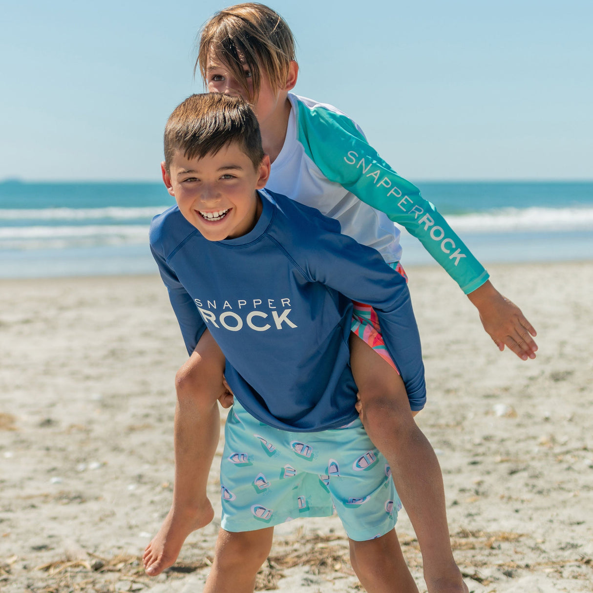 Denim Logo LS Rash Top - HoneyBug