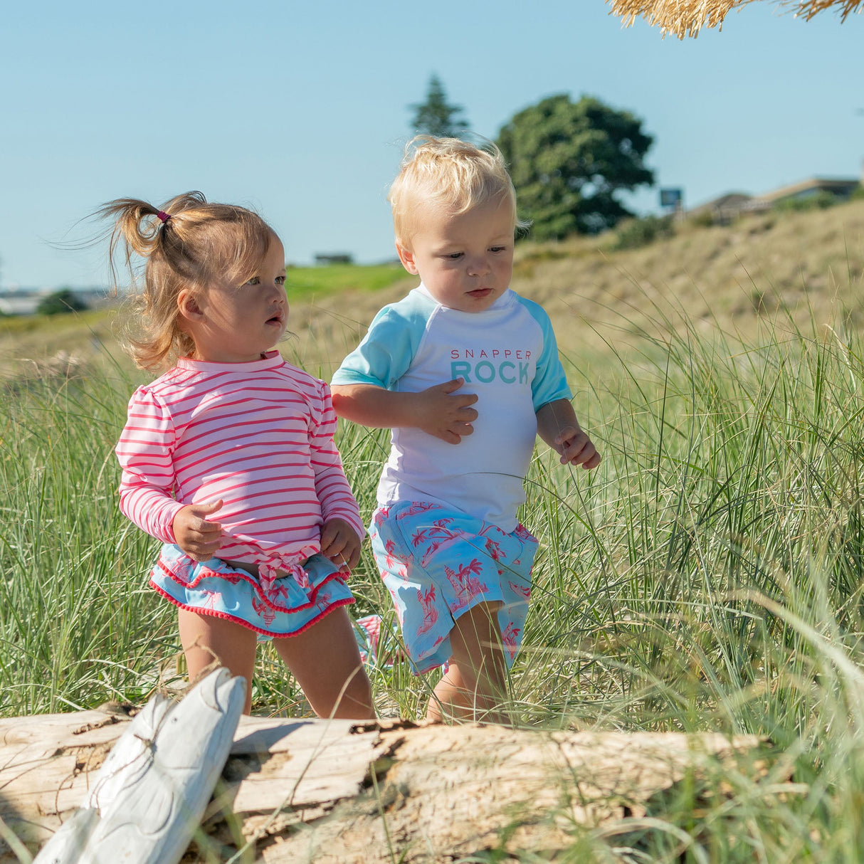 Lighthouse Island Sustainable SS Baby Set - HoneyBug