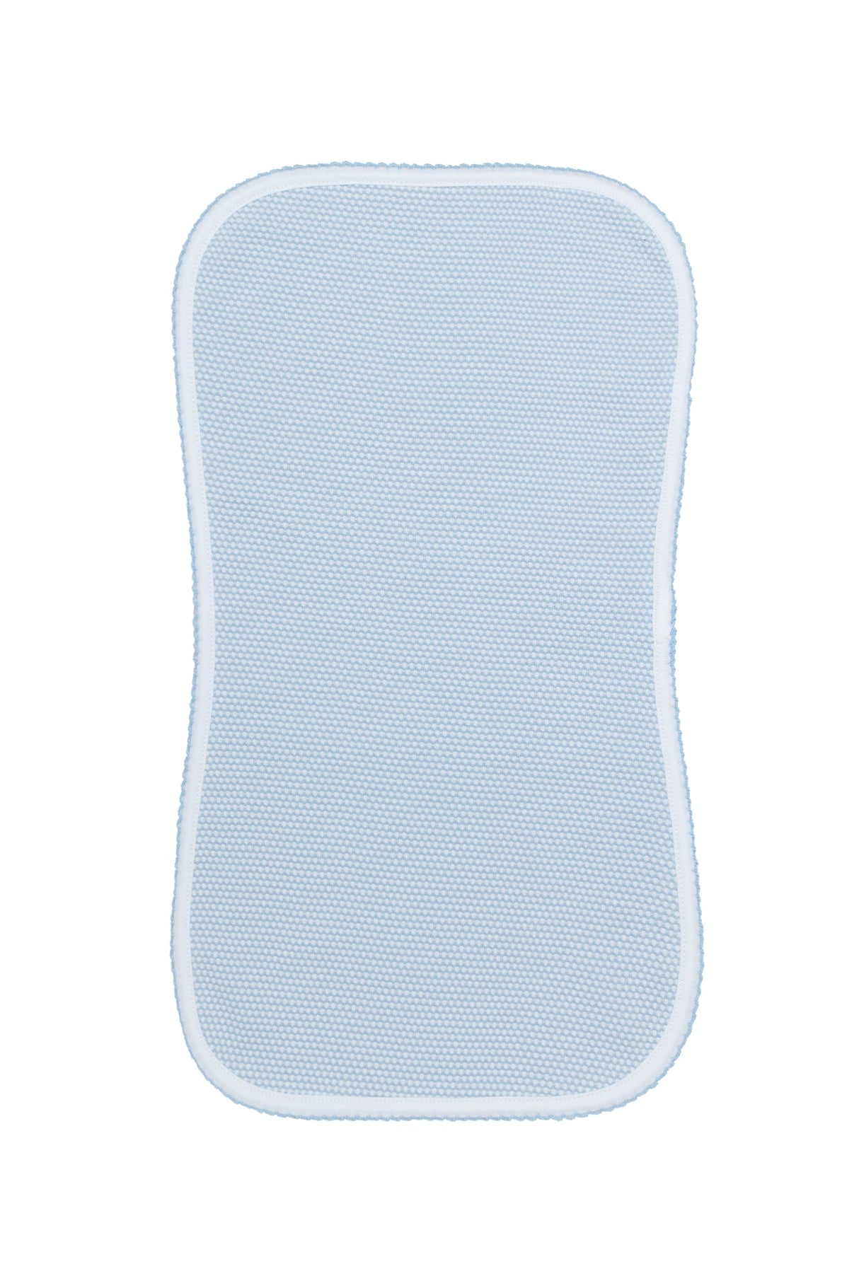 Blue Bubble Burp Cloth - HoneyBug