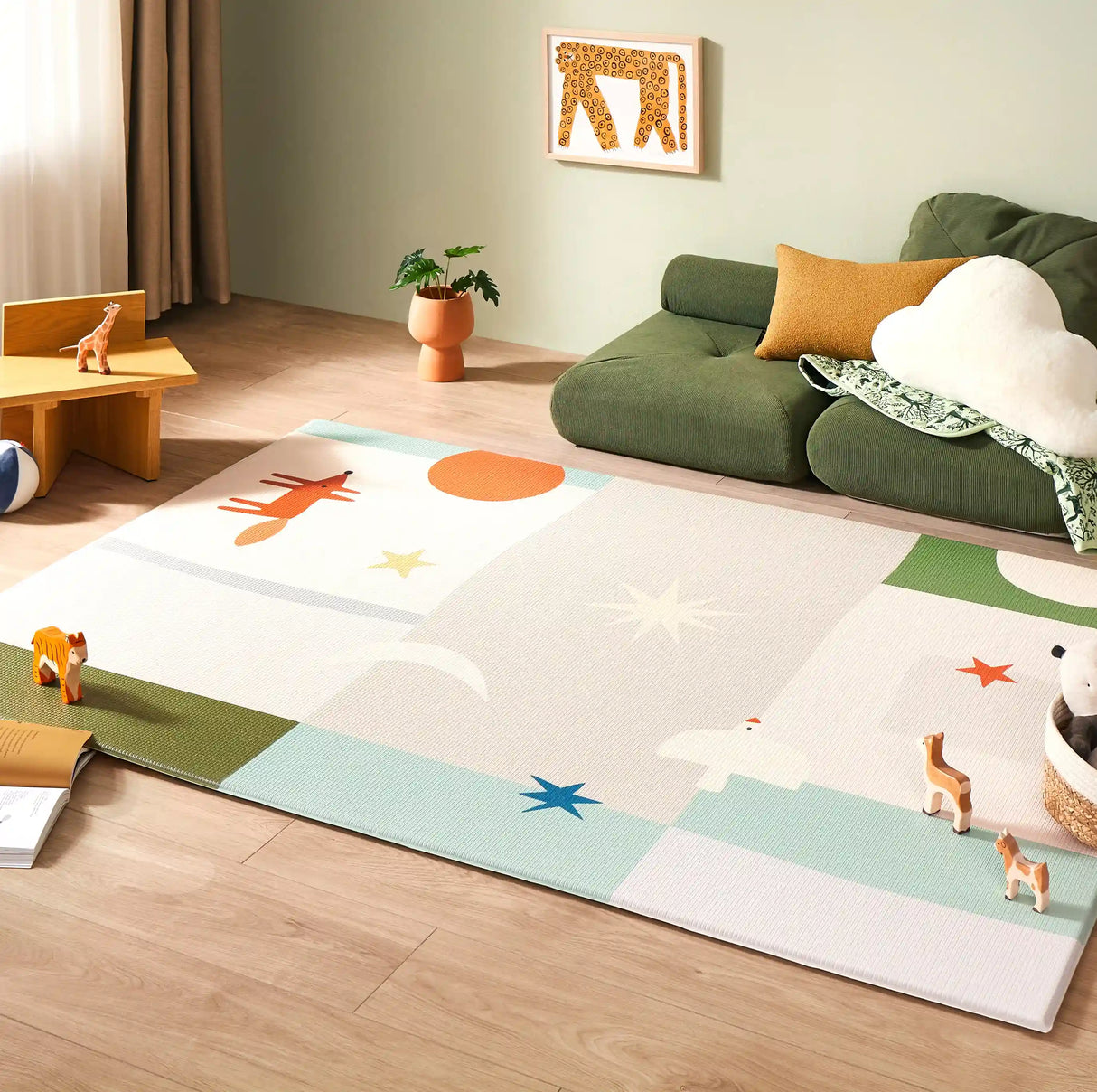 Tiny Land® Baby Playmat Forest Track Wonder - HoneyBug
