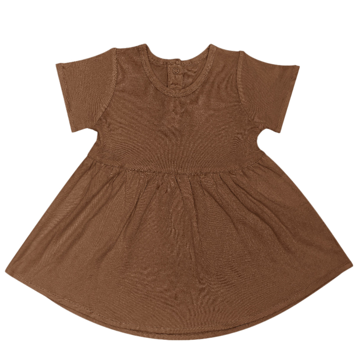 Bamboo Blend Dress - Caramel - HoneyBug