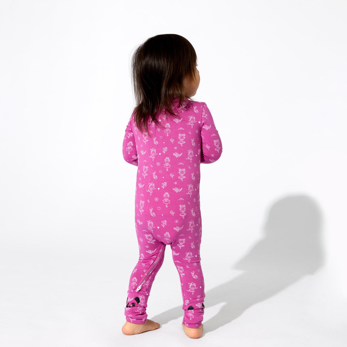 Ballerina Bamboo Convertible Footie - HoneyBug