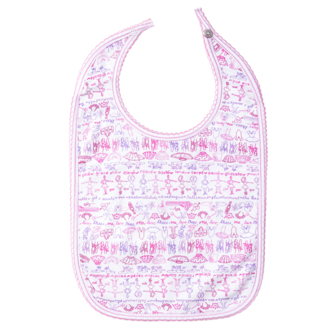 Ballet Baby Bib - HoneyBug