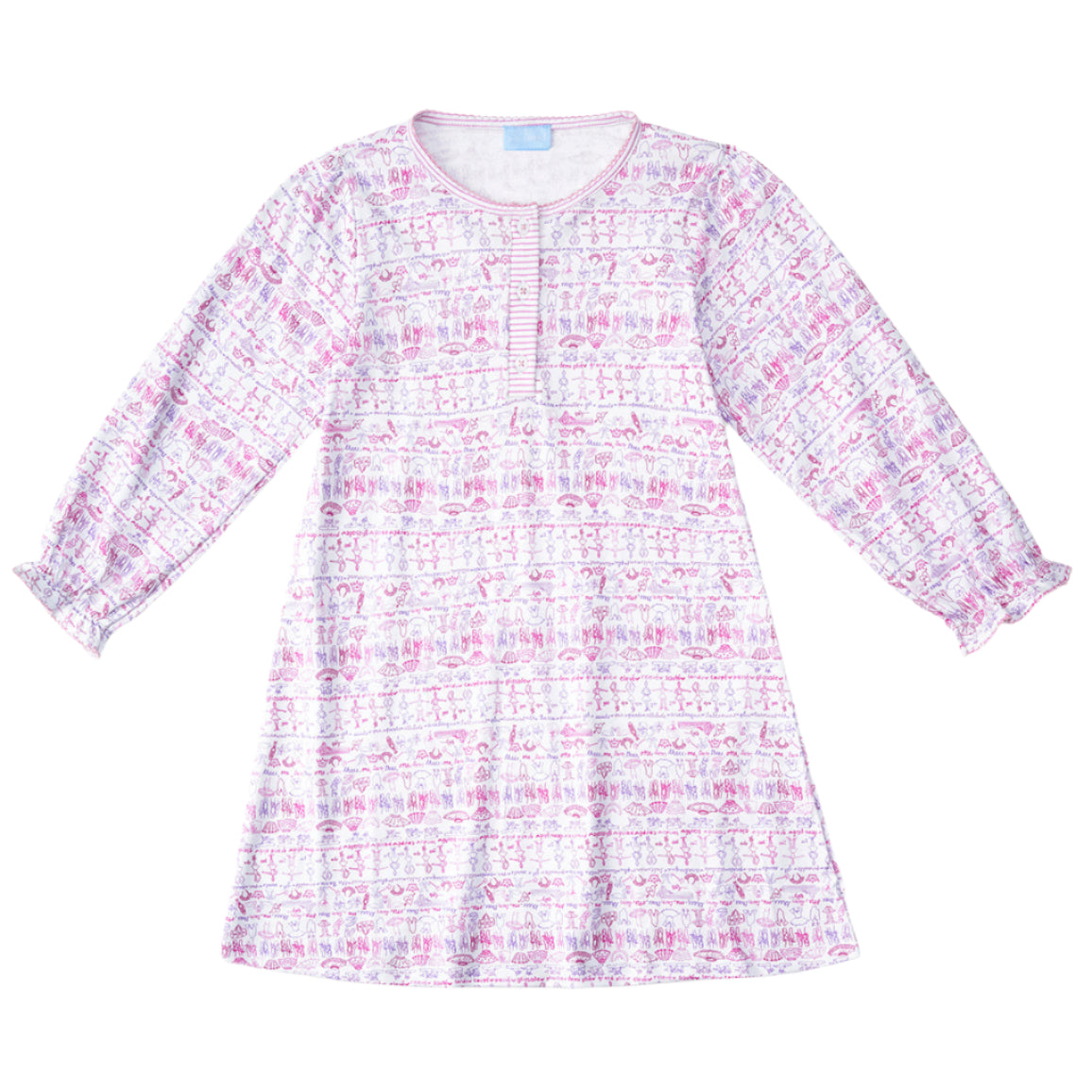 Ballet Tess Girls Lounge Dress - HoneyBug