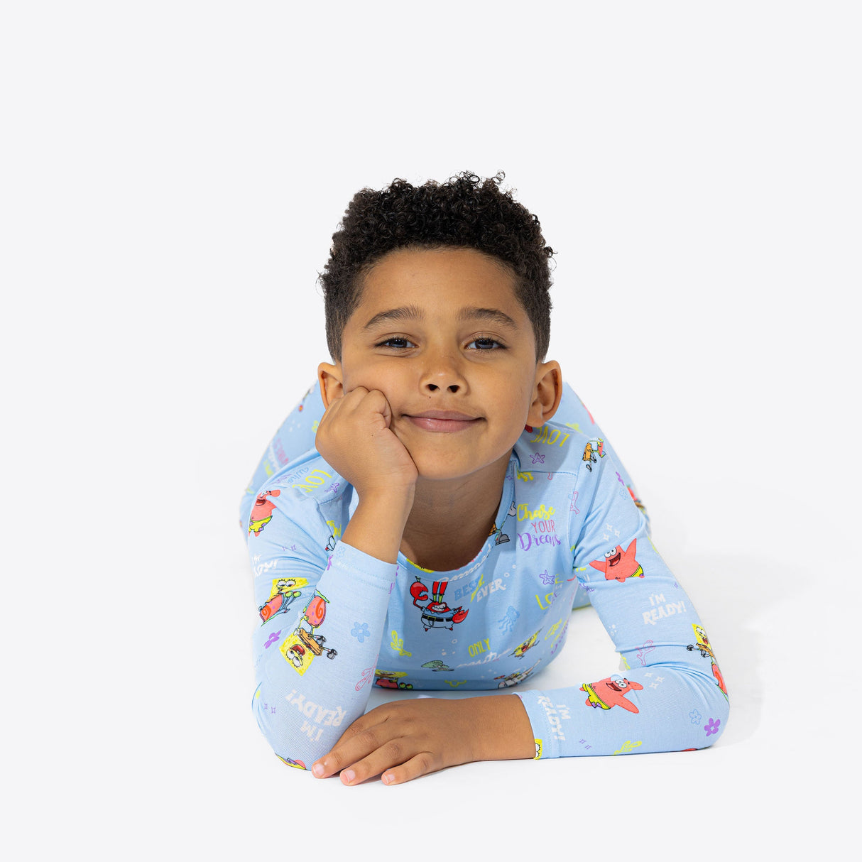 SpongeBob SquarePants: Good Vibes Bamboo Kids Pajamas - HoneyBug