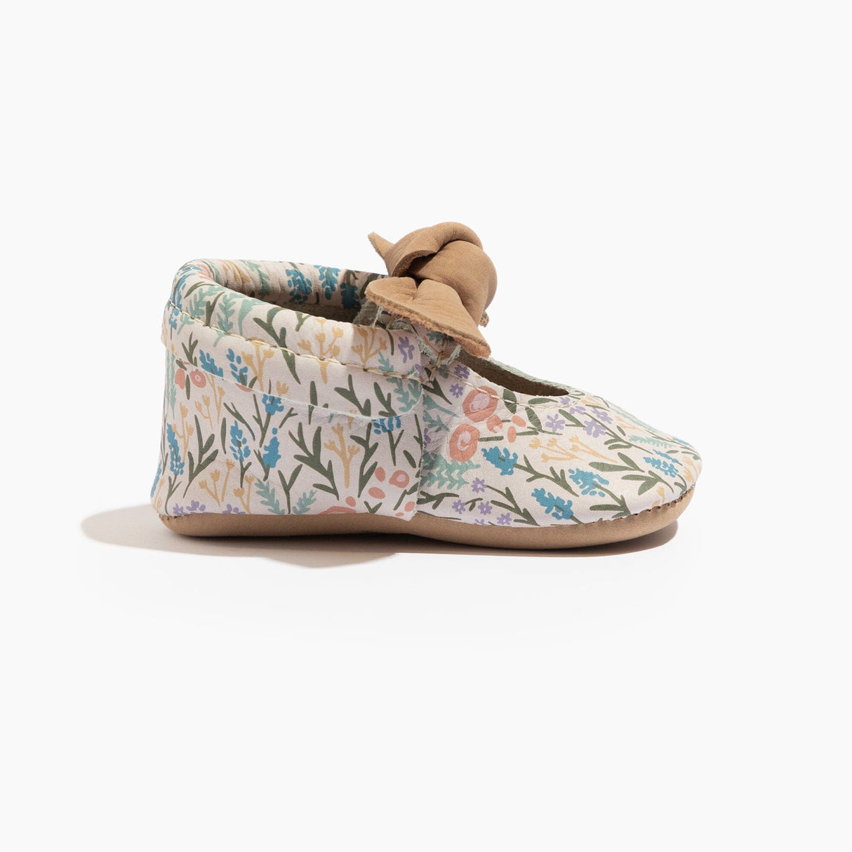 Bloom Knotted Bow Baby Shoe - HoneyBug