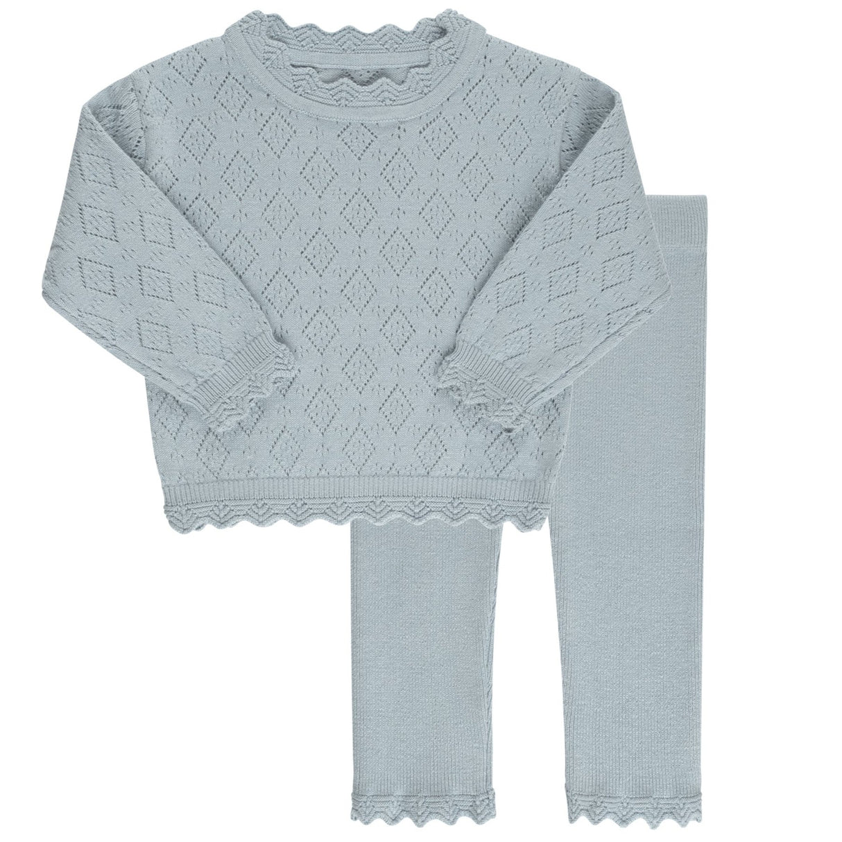 Pointelle Knit Collection- Lounge Sets - HoneyBug