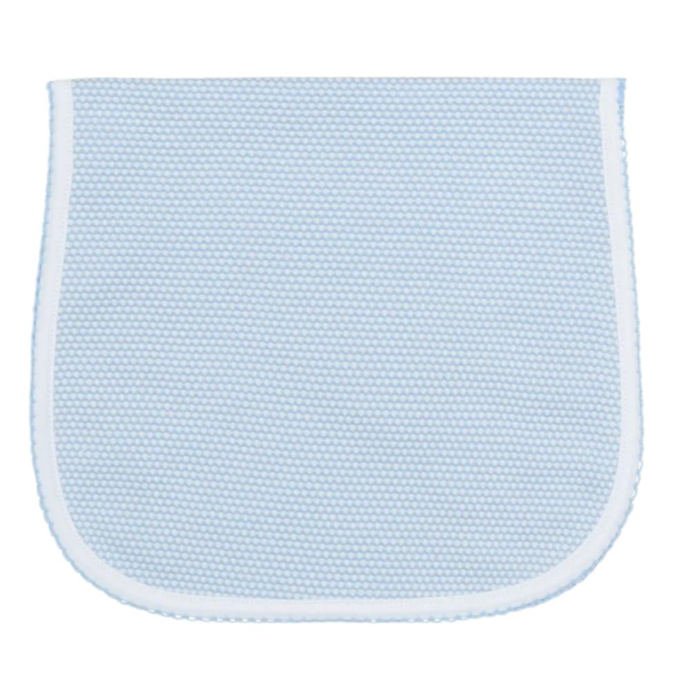 Blue Bubble Burp Cloth - HoneyBug