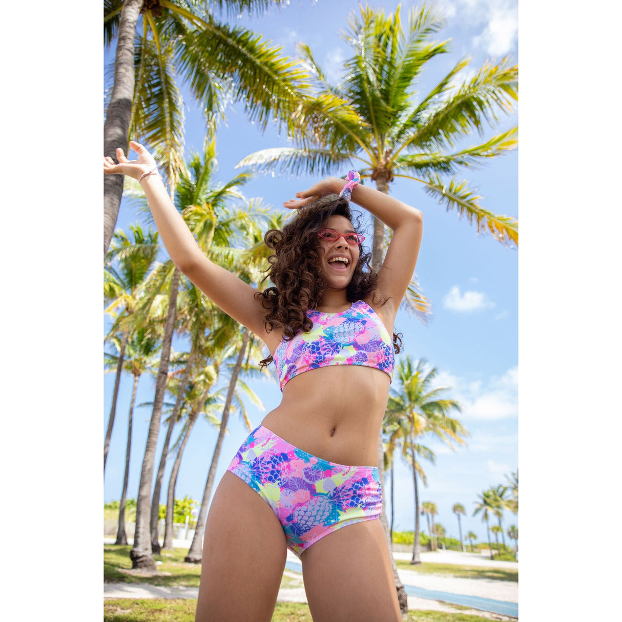 Sunset Candy Two Piece Swimsuit - HoneyBug