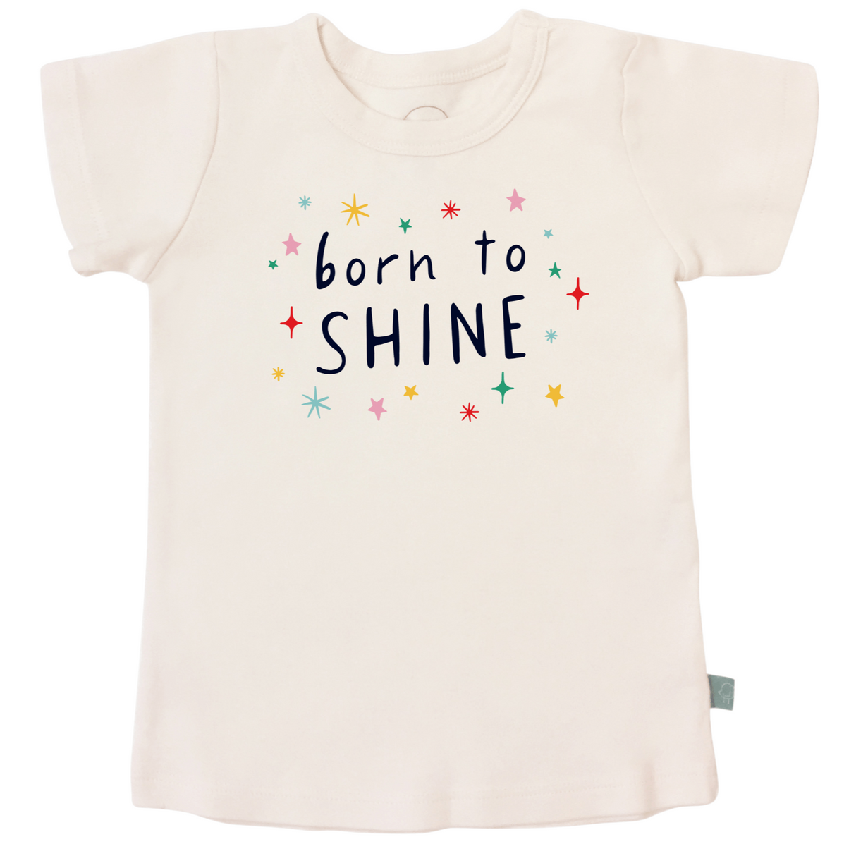 graphic tee | born to shine - HoneyBug