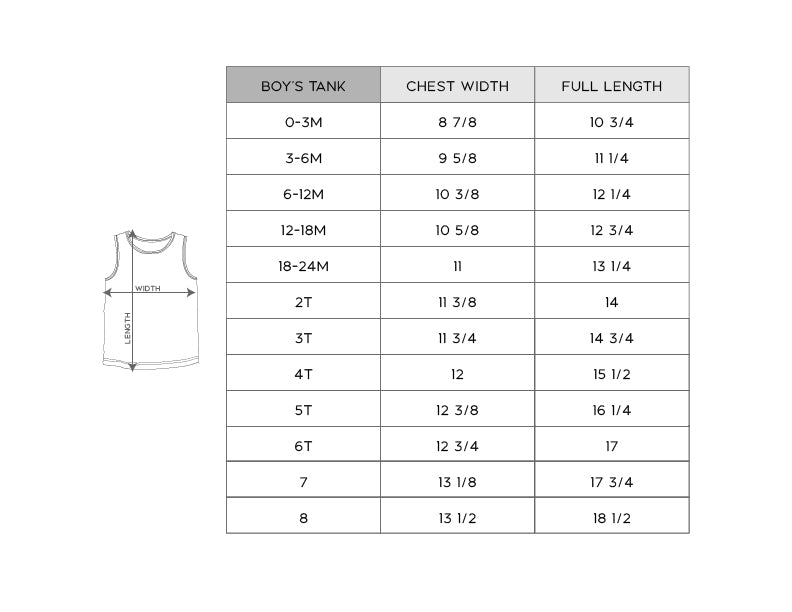 Boy's Tank Top - HoneyBug
