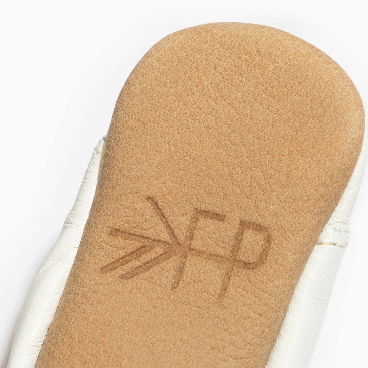 Toasted Bright White Oxford Baby Shoe - HoneyBug