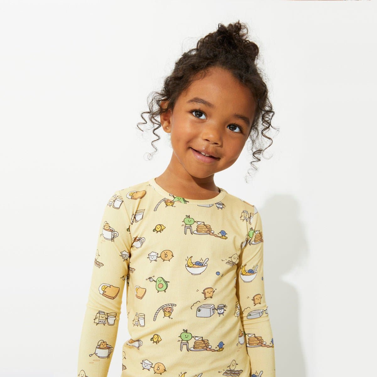 Love You Brunches Bamboo Kids Pajamas - HoneyBug