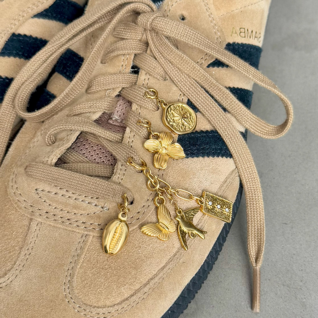 Emma Flower Charm - HoneyBug