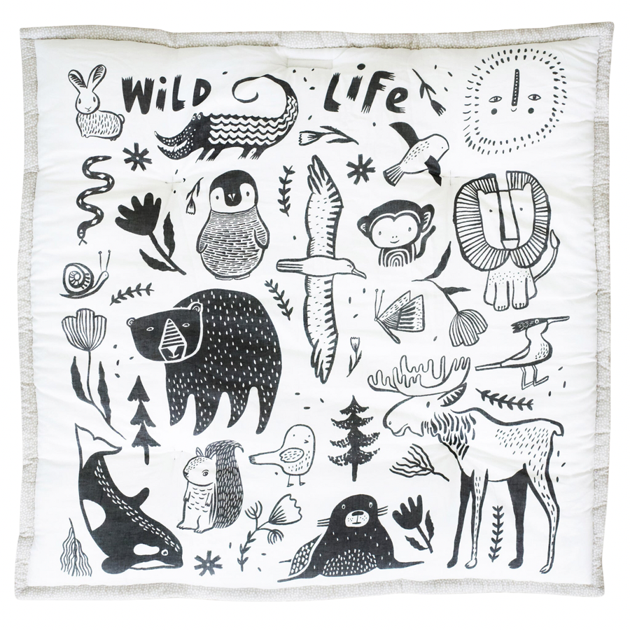 Wildlife Reversible Playmat - HoneyBug