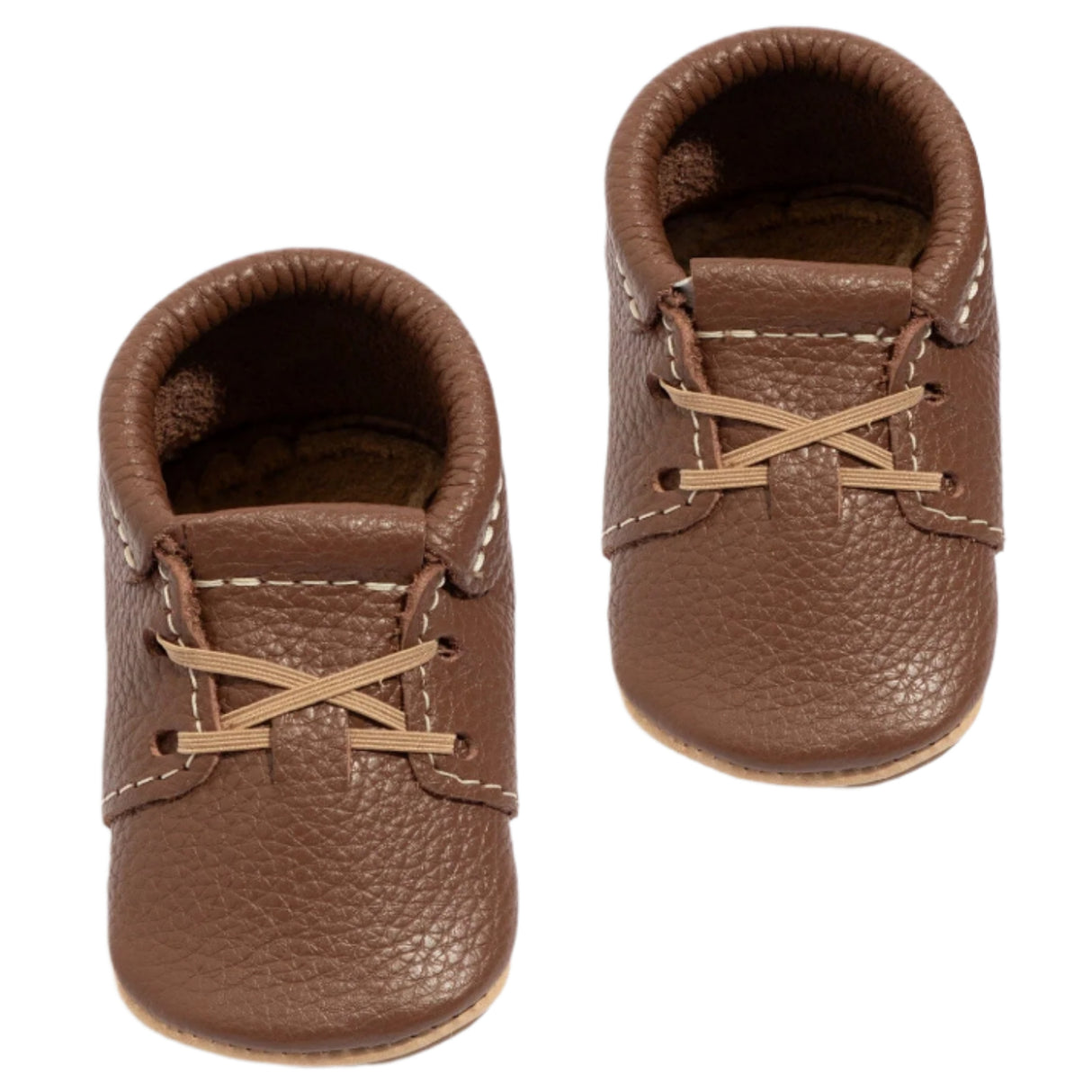 Chestnut Oxford Baby Shoe - HoneyBug