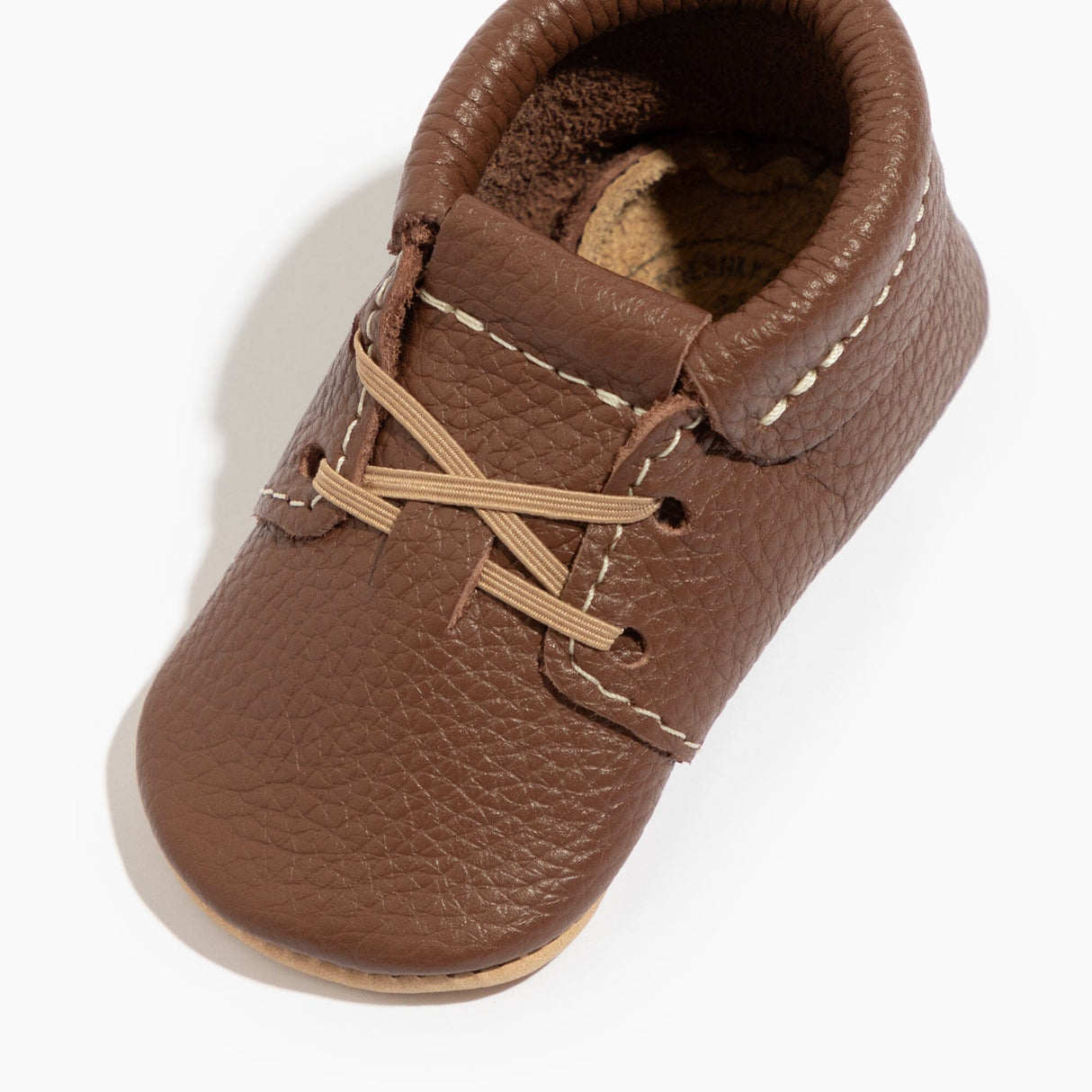 Chestnut Oxford Baby Shoe - HoneyBug