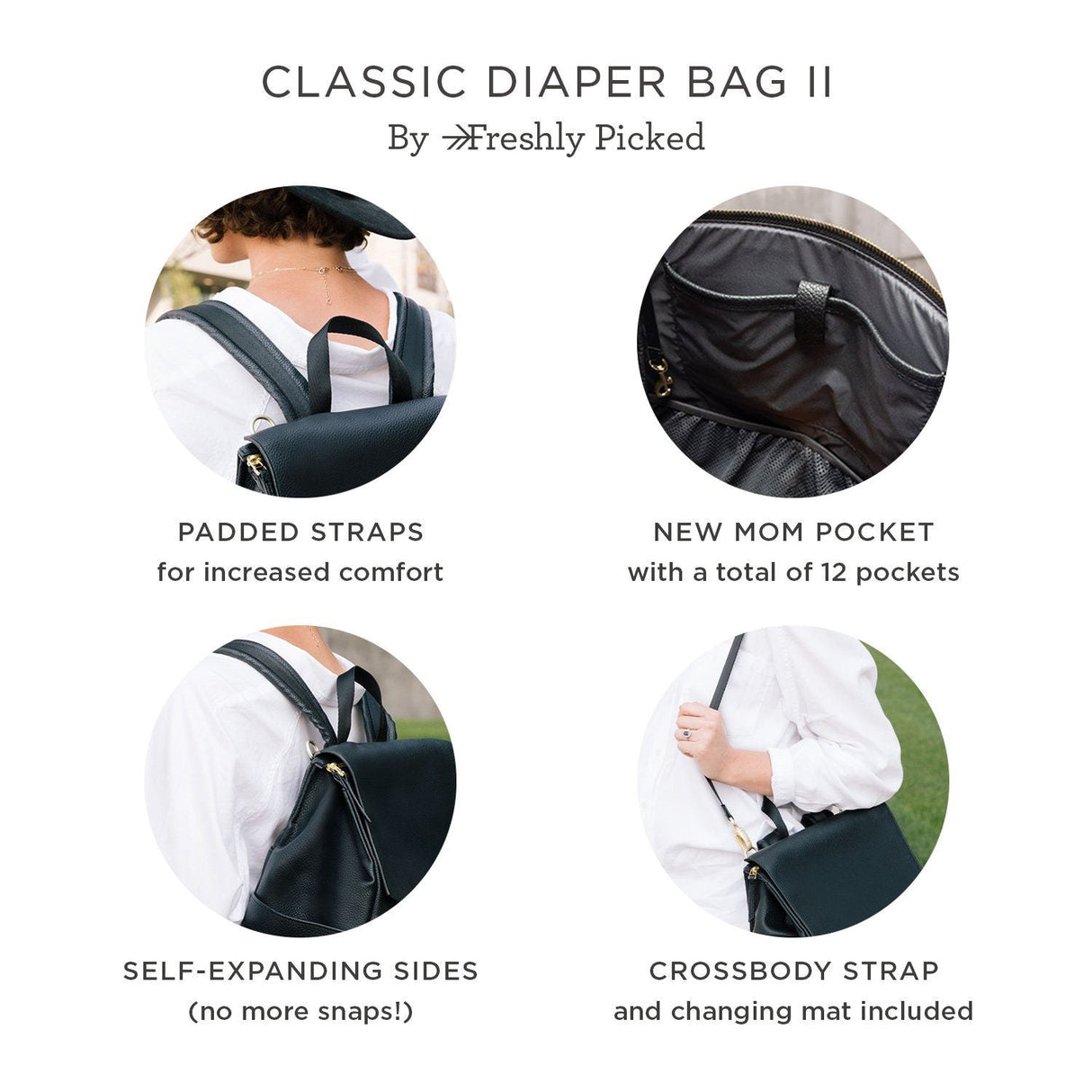 Fig Classic Diaper Bag II - HoneyBug