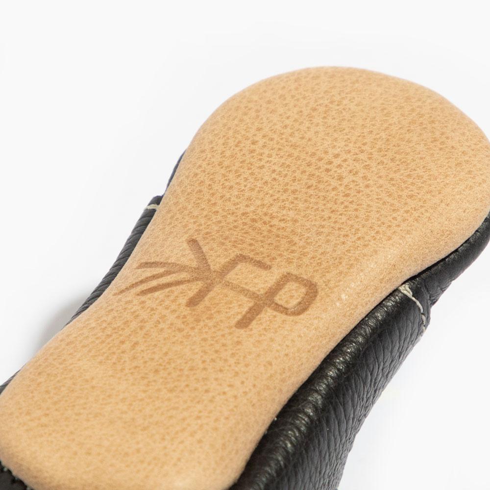 Ebony Oxford Baby Shoe - HoneyBug