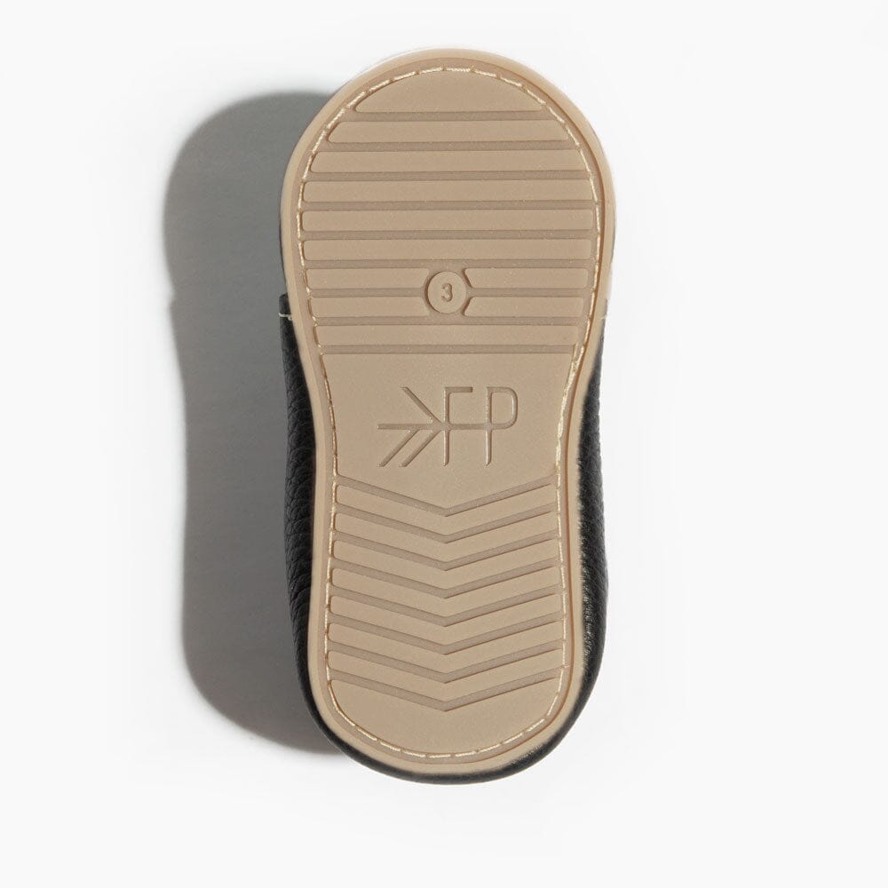 Ebony Oxford Baby Shoe - HoneyBug