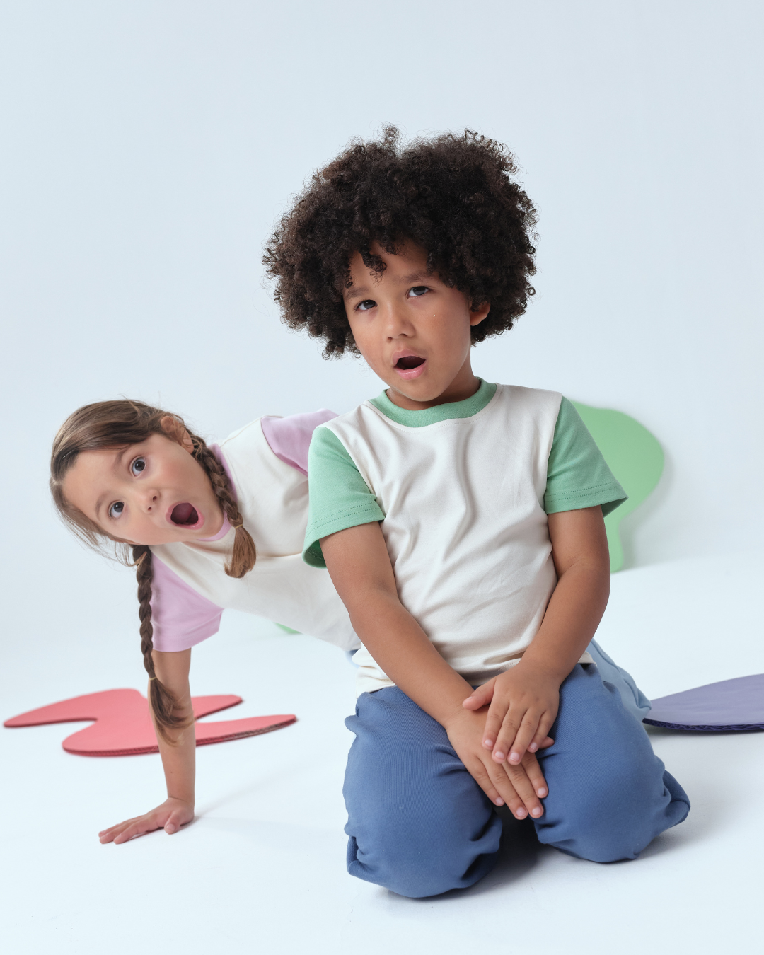 Kids Tee - Colorblock