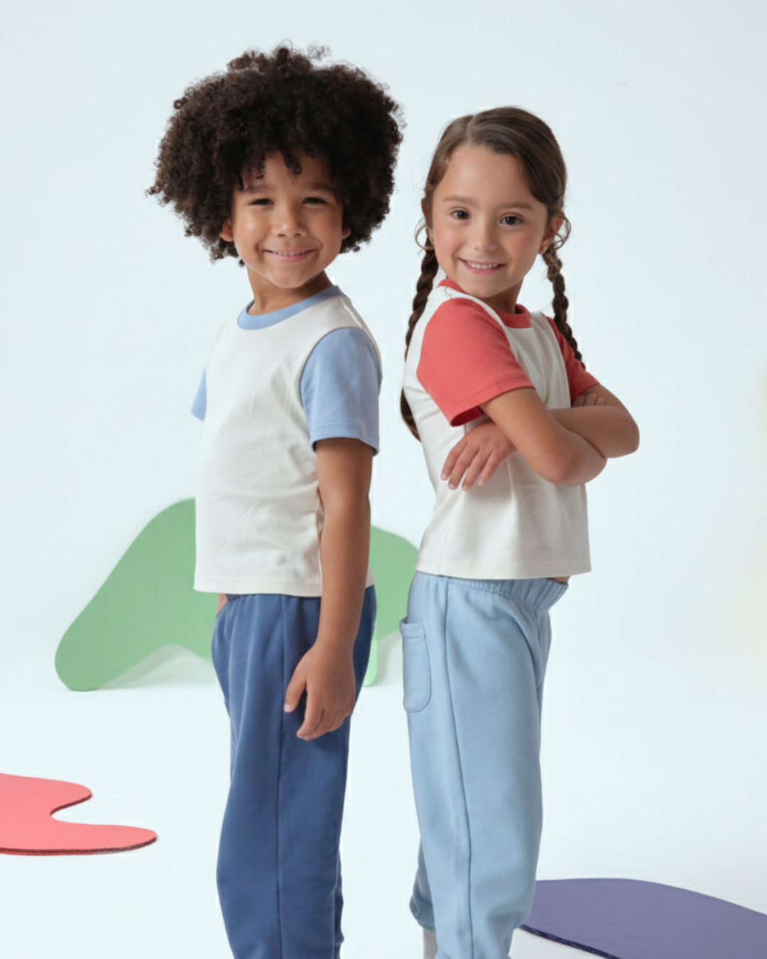 Kids Tee - Colorblock