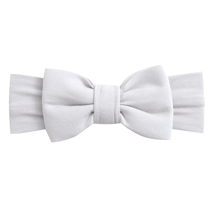 Comfy Gray Baby Headband - HoneyBug