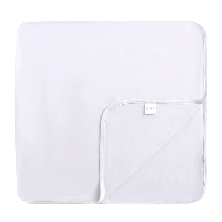 Comfy Gray Bamboo Swaddle Blanket - HoneyBug