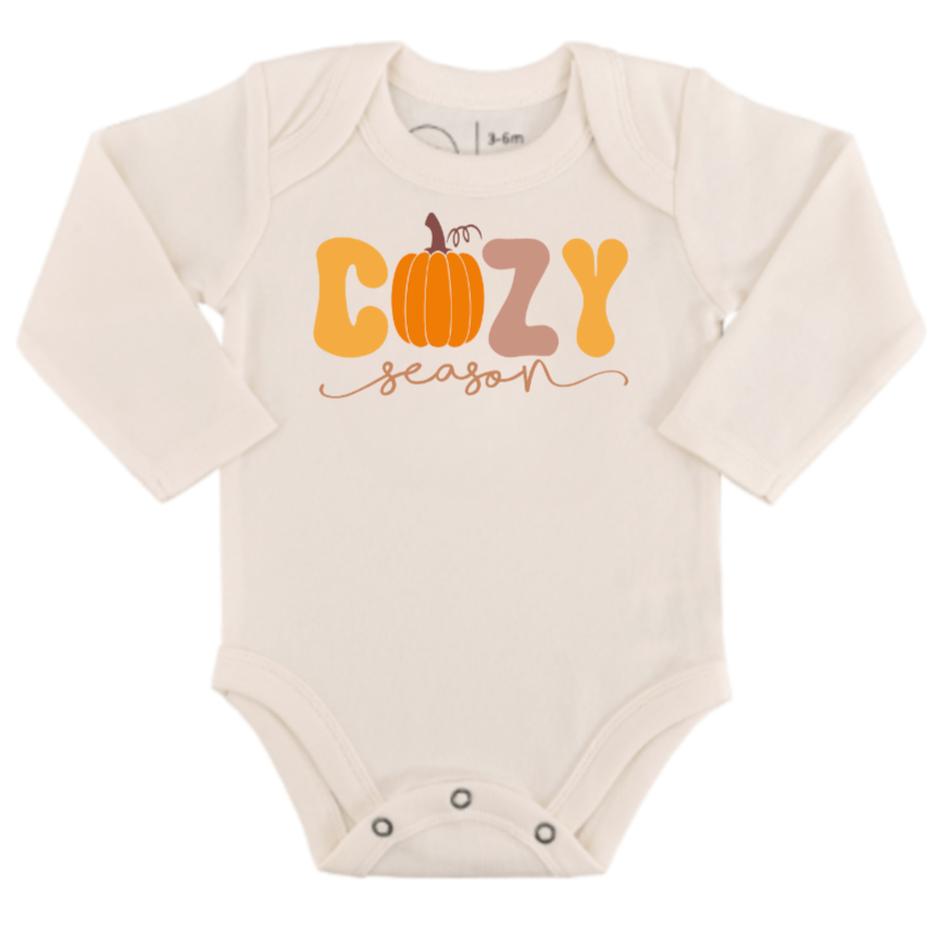 graphic bodysuit | cozy season (long sleeve) - HoneyBug
