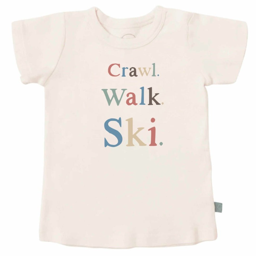 graphic tee | crawl walk ski - HoneyBug