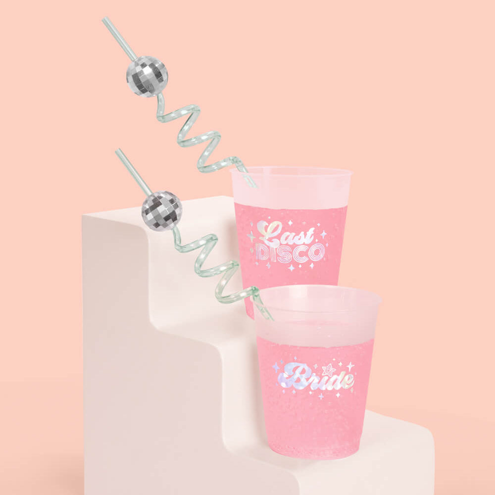 It's Disco, Baby! Straws - 16 reusable straws